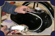 motorcycle tank coachlining