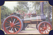 Fairground steam engine "Back Us Boy"